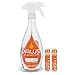 JAWS Cleaners Home Cleaning Kit, Multi-Surface Kitchen, Glass, Shower and Hardwood Floor, 2 Refill Pods Included. Refillable Cleaning Supplies.