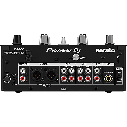 Pioneer Dj Djm-S3 2 Channel Mixer For Serato Dj #TOP1