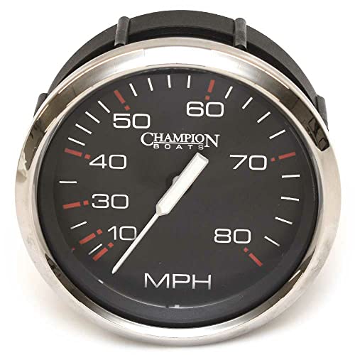Faria Beede Boat Speedometer Gauge SEK036A | 3 1/4 Inch Champion 80MPH