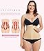LODAY Waist Trainer Corset Shapewear Tummy Control Body Shaper Waist Cincher for Women Postpartum Belly Band Wrap(M,Beige(hook))