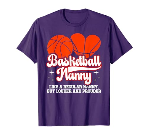 Basketball Nanny Of A Basketball Player Nanny Definition T-Shirt