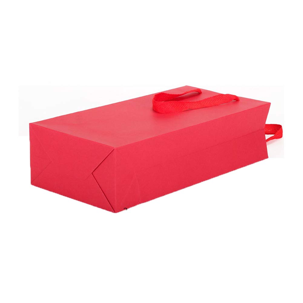 Borse Portabottiglie di Vino in Carta Resistente con Reggicollo