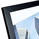 Hampton Frames OXFORD A3 (29,7 x 42 cm) Schwarzer Posterrahmen Acrylglas (Nicht-Glas) Vorderseite 1er-Pack