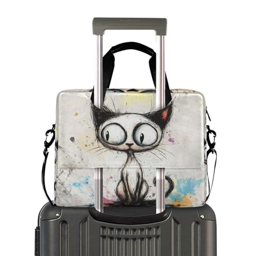 Laptop Sleeve para portátil 15.6 pulgadas con asa y correa miniatura 4