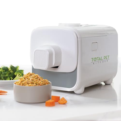 Total Pet Kitchen Pet Food Maker - All-in-One Pet Food Multicooker | Cooks Mixes and Dispenses Fresh Human-Grade Ingredients in About an Hour | 4.5 Quart Capacity