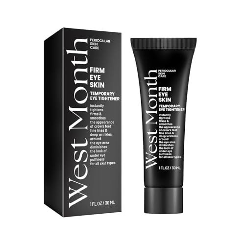 West Month Firm Eye Cream,Fast Firming Eye Cream, Temporary Eye Tightener, Instant Firm Eye Cream, Anti Aging Eye Cream For Dark Circles