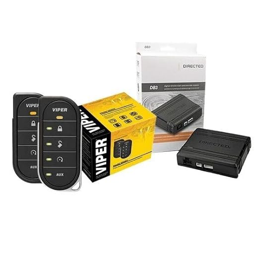 Viper 5806V 2-Way LED Car Alarm Security and Remote Start System Bundled with + (1) DB3 Bypass Module