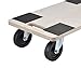 Unibos 400kg Heavy Duty Anti Slip Hand Dolly Trolley Cart Furniture Moving Wooden Platform Mover