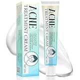 Crema Brufoli Viso, Crema Acne Potentissima, Cura per Brufoli e Imperfezioni, Riduce Subito Acne e Brufoli, Punti Neri e Rossori, Adatta a Tutti i Tipi di Pelle e Età,per la Pelle di Viso e Corpo