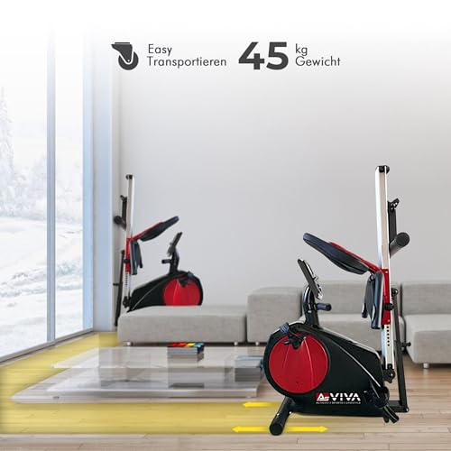 AsVIVA RA6 2in1 Rudergerät & Liegeergometer - 15