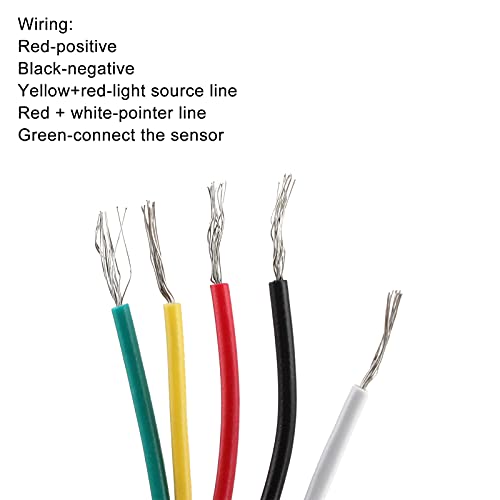 Manomètre pression huile LED pour éviter la surchauffe moteur de voiture - 5