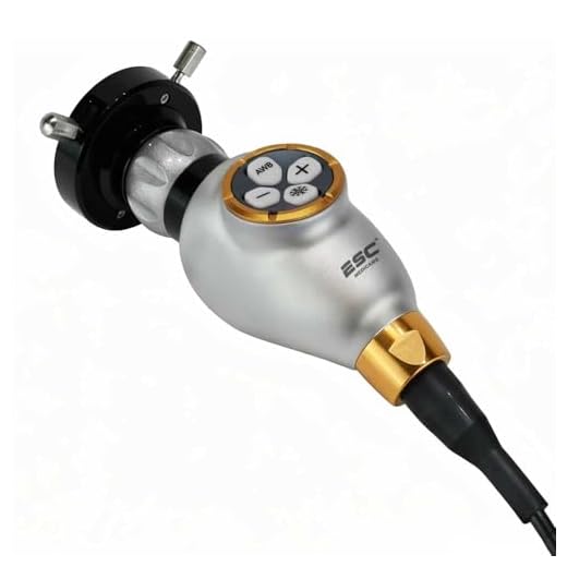 ESC Medicams Endoscopy Camera Portable HD Rigid Ent w/Coupler Adapter 1.2 MP (Model : ENT-2000US-P)