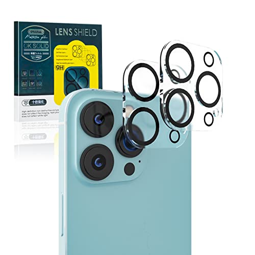 Camera Lens Protector Compatible for iPhone 13 Pro Max 6.7" ＆ iPhone 13 Pro 6.1",9H Hardness,Tempered Glass, HD Clear,Anti...