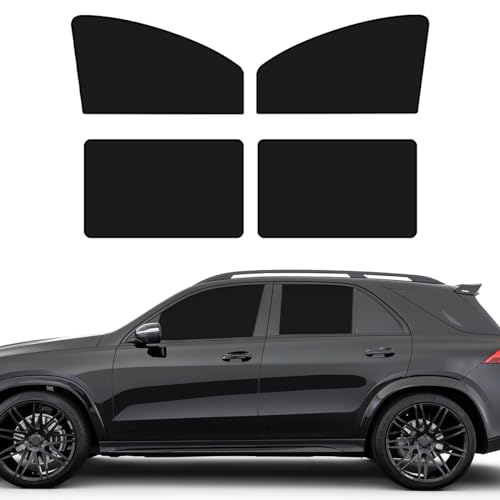 4 PCS Car Side Window Sun Shades, Magnetic Front Rear Window Shad...