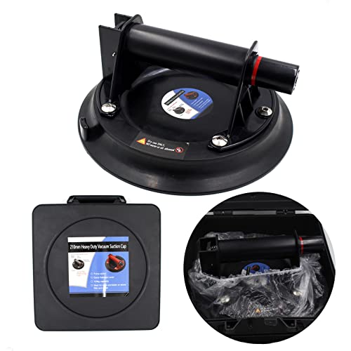 FUUGlan Sollevatore portatile resistente del pannello di vuoto 8 di vetro della tazza di aspirazione della tazza di aspirazione della piastra di vuoto maniglia per marmo