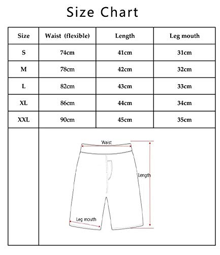 FGFD&OU Costume da Bagno Uomo Pantaloncini Uomo