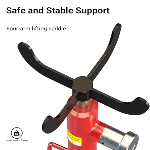 Hydraulic Gearbox Jack for max. 500kg, holds Transmissions, Fuel Tanks, etc. - Image 5