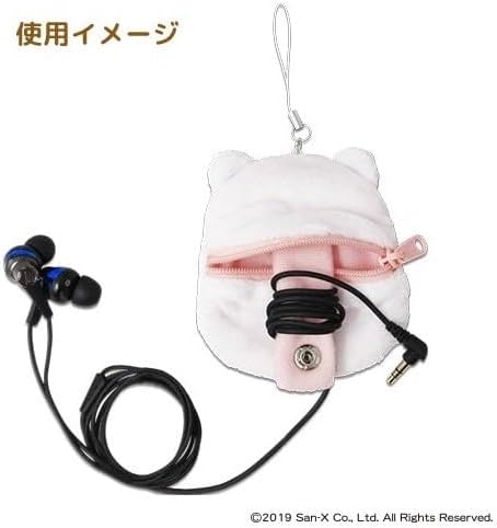 Naitou Design Sumikko Gurashi Earphone Jack Mini Pouch, Tobacco Miscellaneous Goods, Ages 6 and up, Product Size (W x D x H): 3.3 x 1.0 x 3.7 inches (8.5 x 2.5 x 9.5 cm)