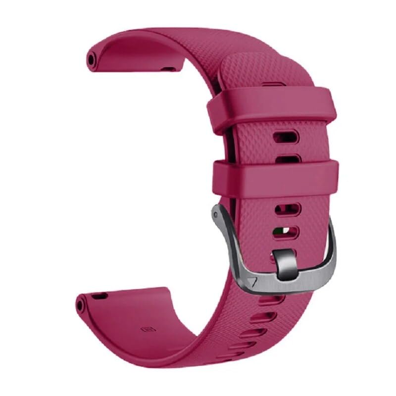 Silikonowy pasek na nadgarstek do zegarka Garmin Vivoactive 3 4 Venu SQ Vivomove HR Forerunner 158 55, 20 mm, Vivoactive 3