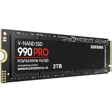 SSD Samsung 990 PRO 2TB NVMe M.2 2280 (Leitura até 7450MB/s e Gravação até 6900MB/s)
