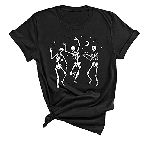 Funny Halloween Shirt, Dancing Skeleton 