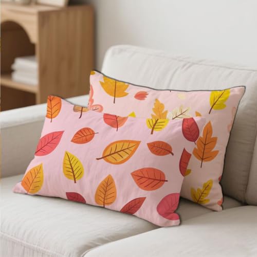 Funda cojín lila 50x60 cm de lino con cierre invisible para sofá y dormitorio h-789 3