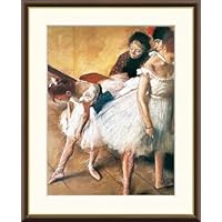 Amazon｜三人の踊子 エドガー・ドガ 42×34㎝ F4 J1-166 額入り アート