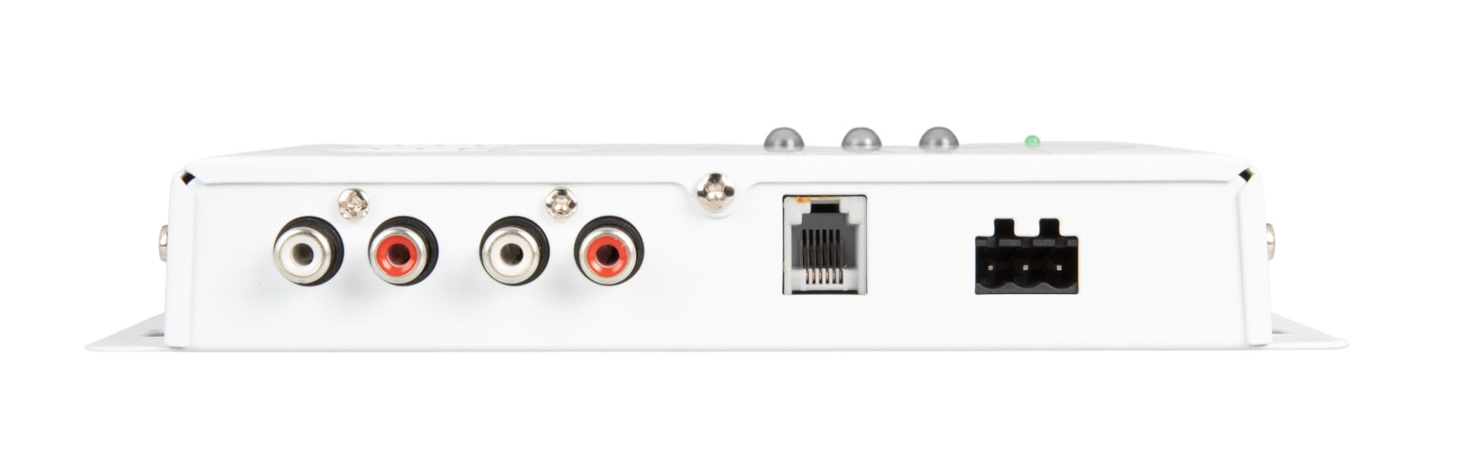 Soundstream Bx-10 W processeur de Reconstruction de Basses numérique avec télécommande (Blanc)