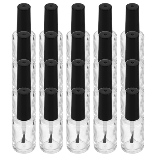 Flacons vides pour vernis à ongles iplusmile flacons transparents de rechange cosmétique