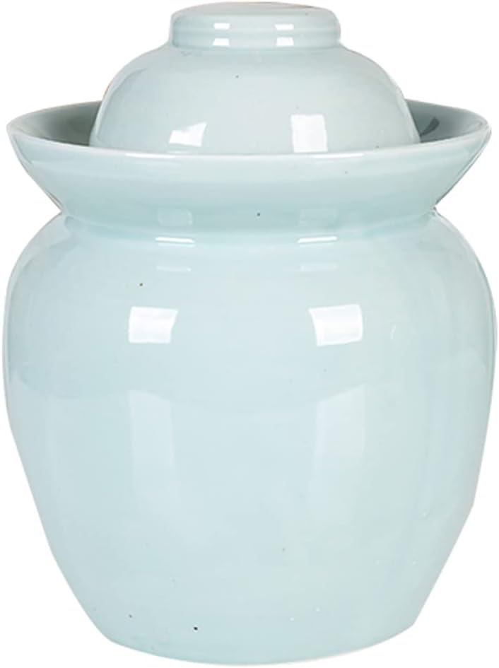 ZHOUXIAO Blue Porcelain Fermentation Kit Fermentation Jar