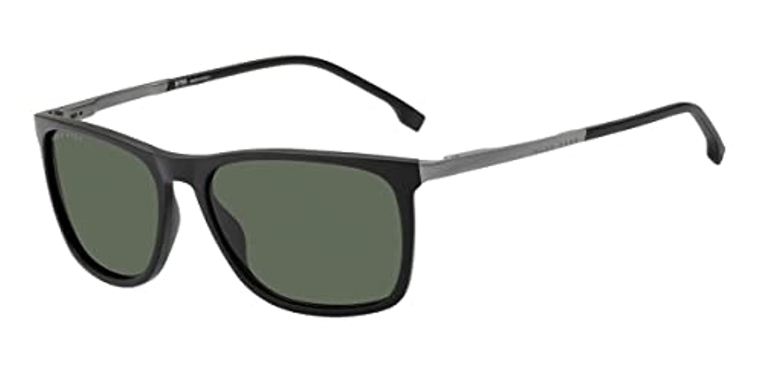 Boss Unisex 003/Qt Matt Black Hugo 1249/S/It Sunglasses Men's Acetate, Standard, 56