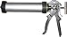 Newborn 610-AL Sausage/Bulk/Cartridge Smooth Rod Caulking Gun, 10 oz. Sausage Packs/10 oz. Bulk, 18:1 Thrust Ratio