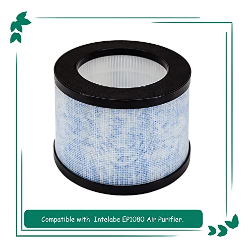 Asheviller EP1080 FILTER Mk01/Dh-Jh01 True Hepa Replacement Filter, Compatible With Aroeve Mk01 & Mk06 And Kloudi Air Purifier Dh-Jh01, Intelabe Epi080/Ep1080, And Elechomes Epi081/Ep1081 Air Purifier thumb #1