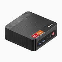Mini PC BOSGAME P4 Ryzen 7 7730U (up to 4.5GHz, 8C/16T) Mini Computers DDR4 16GB RAM 1TB M.2 PCIe NVMe SSD, Mini PC Windows 11 Pro | Dual 2.5G LAN | HDMI&DP&USB-C | 4K60Hz Triple Display | WiFi 6E