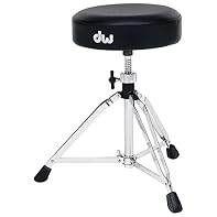 Solid Ear Casting Swivel Height Adjustment with Oversize Locking Nut Double-Braced Tripod Base 3-Inch Thick, 13-Inch Diameter Seat Heavy-Duty Steel Construction