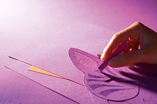 CANSON Mi-Teintes Coloured Drawing 160gsm A4 Paper Pack, Double Sided: Honeycomb & Fine Grain, 10 Grey Colour Sheets, for Professional Artists & Illustrators