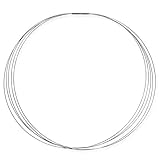 ✔ HOCHWERTIGE MATERIALIEN: Dieser flexible Halsreif hat eine Gesamtlängen von 45 cm und wird aus Edelstahl hergestellt. Der Stahlreif mit Edelstahlbajonett ist gelasert - nicht geklebt - und ist dadurch besonders stabil. Bei der Herstellung verwenden wir wertbeständige Materialien von höchster Qualität