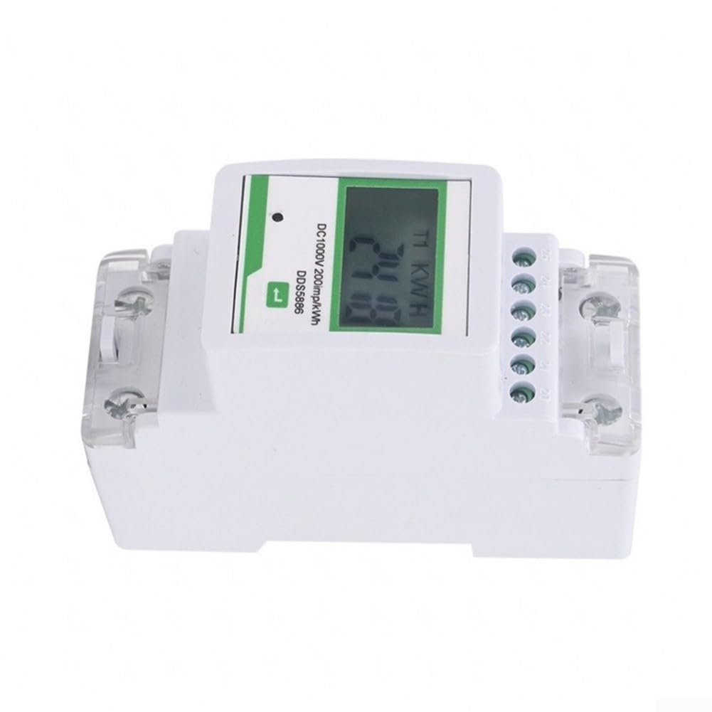 Contador de energía digital CC 48 V pantalla LCD RS485
