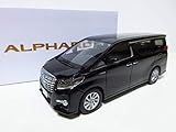 1/30 トヨタ 新型アルファード ハイブリッド ALPHARD 前期 カラーサンプル 非売品 ミニカー 202ブラック