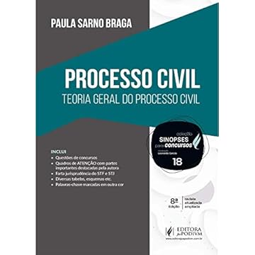 Capa do livro Processo Civil: Teoria Geral do Processo Civil