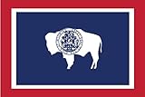 JMM Industries Wyoming Flag WY Vinyl Decal Sticker The Equality Cowboy State Car Window Bumper...
