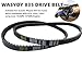 Wasydy 2-Pack 835-20-30 Reinforced Racing CVT Drive Belt Replacement for GY6 125cc 150cc Long Case 152QMI 157QMJ Engine,Fit for Roketa, Primo, Lance, Taotao, Vento, Verucci Scooter Moped ATV Go Kart
