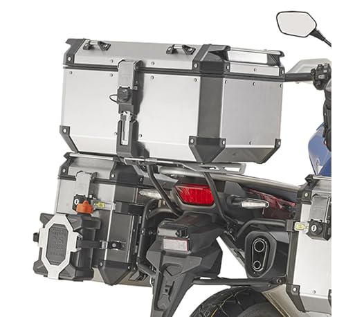 Givi TRK33B Monokey Trekker top case aluminium pour s'évader en Honda Africa Twin 1000