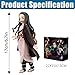 Demon Slayer Anime Figures Set, 6.8in Characters for Anime Fans and Kids (6PCS)