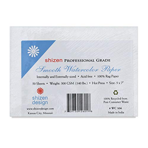 Shizen Professional Watercolor Paper - 5