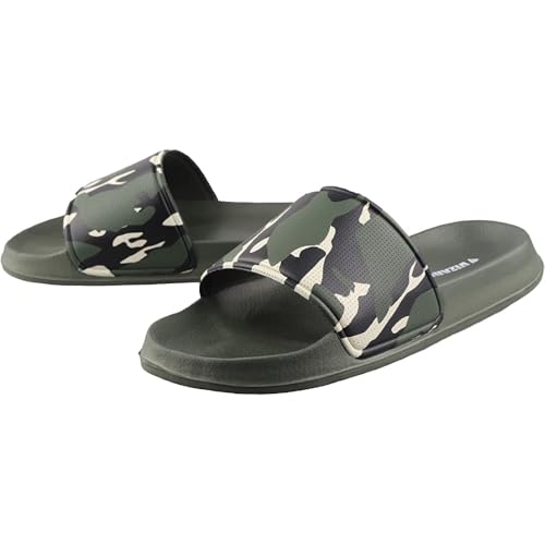 Vizari Men's Slide Sandals - Comfortable, Lightweight, and Durable for Post-Game Recovery & Everyday Wear