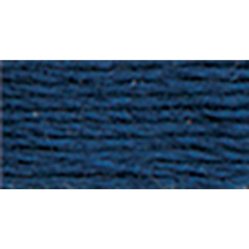 DMC 117-336 Mouline Stranded Cotton Six Strand Embroidery Floss Thread, Navy Blue, 8.7-Yard