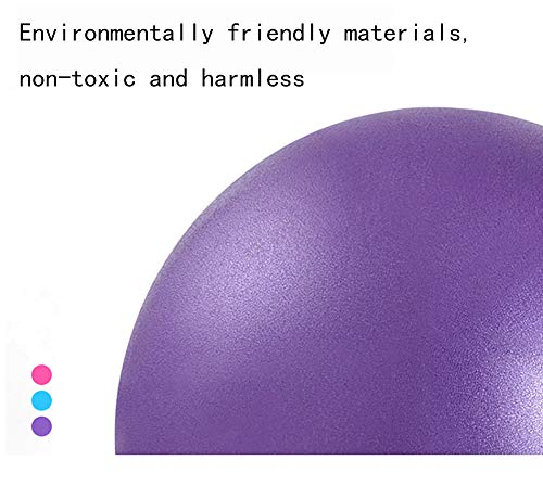 9 Inch Exercise Mini Yoga Ball for Home Stability Training and Physical Therapy