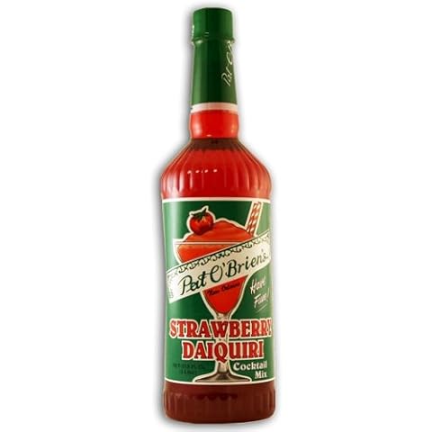 Pat O'Brien's Strawberry Daiquiri Mix, 33.8 oz Cover