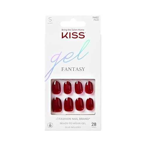 KISS Gel Fantasy, Press On Nails, Nail glue included, 'One